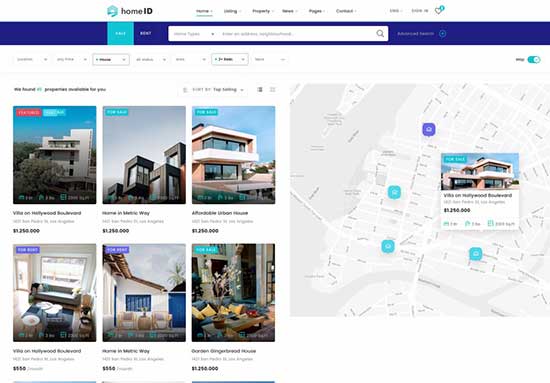 Half map grid layout 2